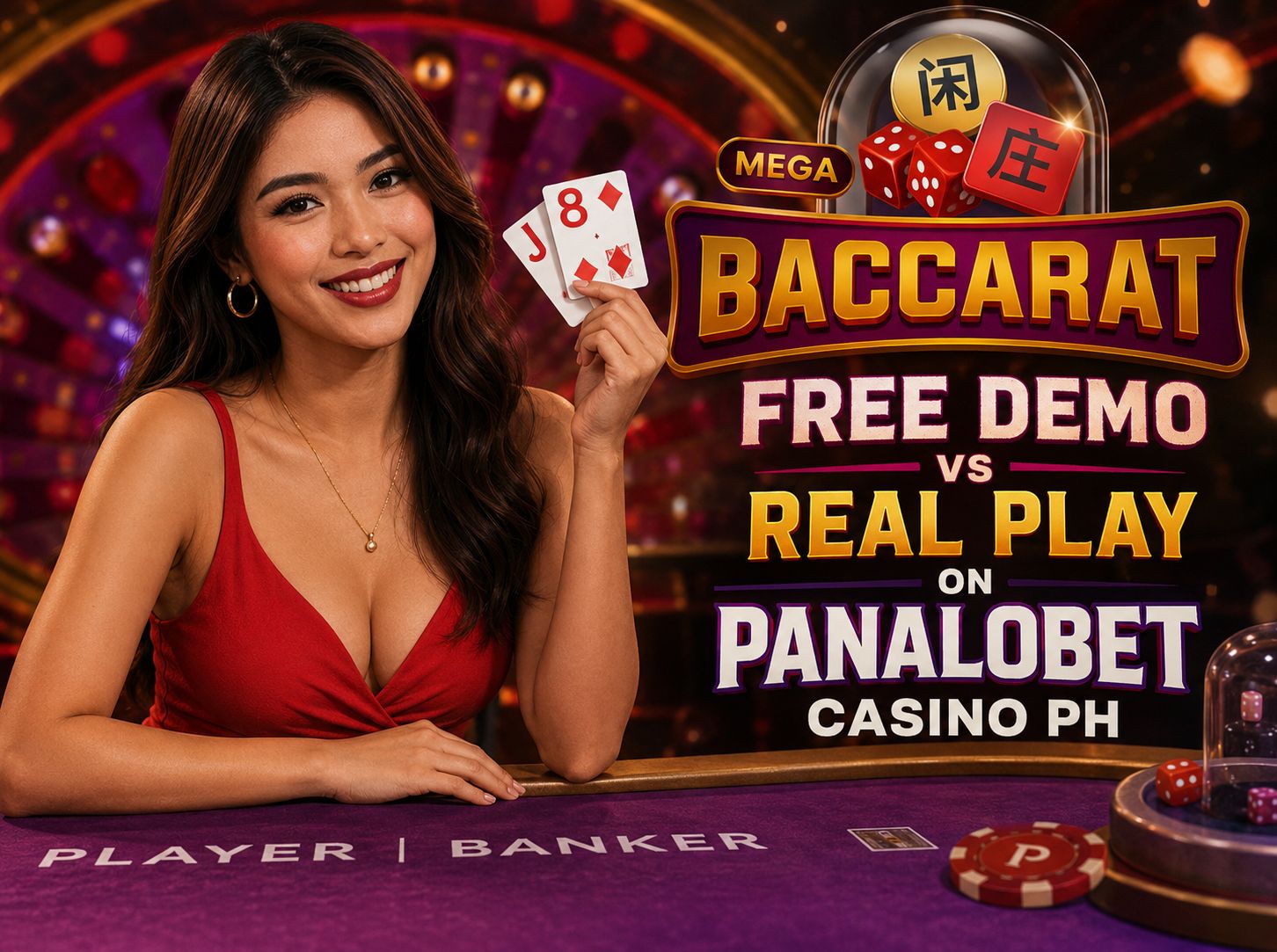 Baccarat Free Demo vs Real Play on Panalobet Casino PH