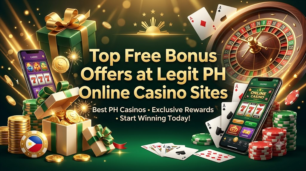 Top Free Bonus Offers at Legit PH Online Casino Sites