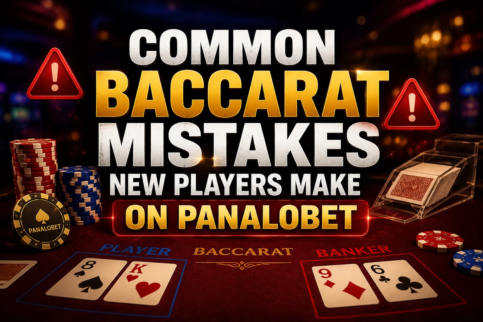 Common Baccarat Mistakes New Players Make on Panalobet