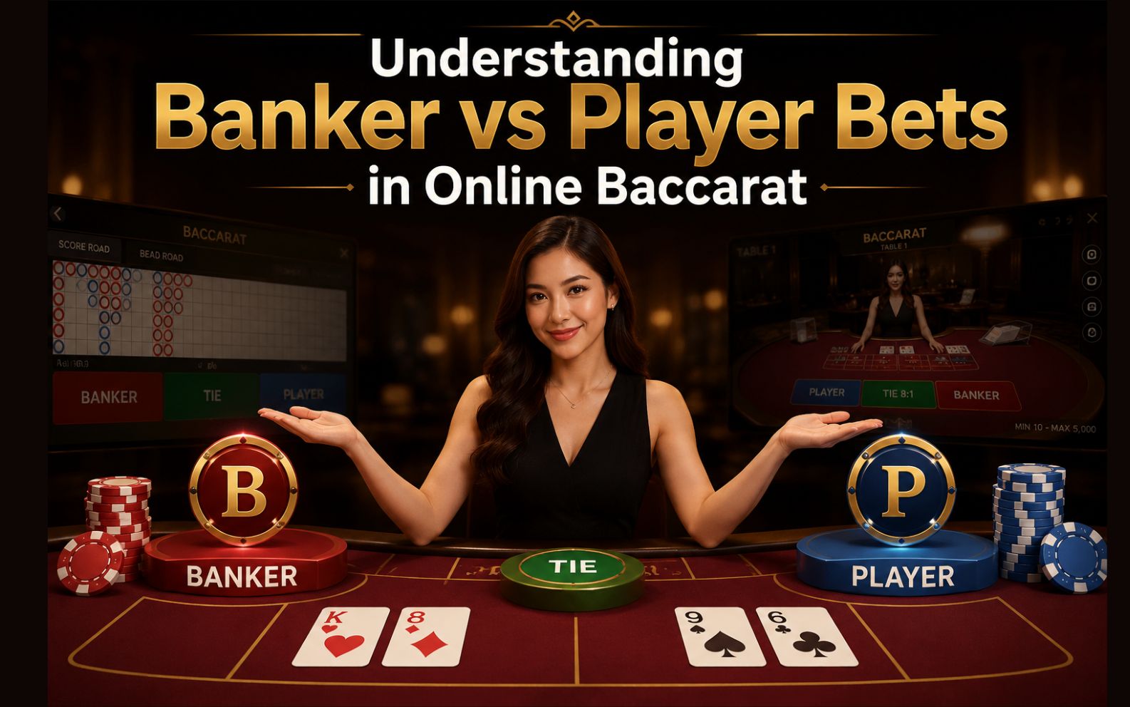 Understanding Banker vs Player Bets in Online Baccarat