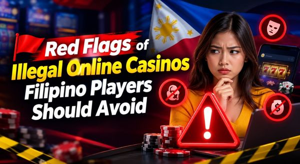 Red Flags of Illegal Online Casinos Filipino Players Should Avoid